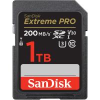Карта памяти SanDisk Extreme Pro SDXC UHS-I Class 3 V30 200/140 MB/s 1Tb SDSDXXD-1T00-GN4IN