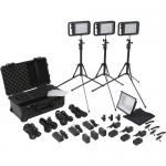 Litepanels Lykos Bi-Color Flight Kit with Battery Bundle