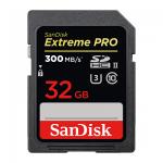 Карта памяти SanDisk Extreme PRO SDHC UHS-II 300MB/s 32GB