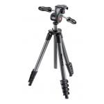 Manfrotto MKCOMPACTADV-BK Compact Advanced штатив с 3D головкой для фотокамеры