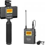Радиопетличка Saramonic UwMic9 TX9+SPRX9 с 1 передатчиком и 1 приемником с держателем смартфона
