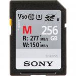 Карта памяти SDXC 256GB Sony SF-M UHS-II U3 V60 150/277 MB/s (SF-M256)