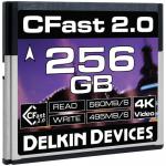 Карта памяти Delkin Devices Cinema CFast 2.0 256GB 560X 4K Video (DDCFST560256)