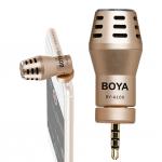 Микрофон BOYA BY-A100 для смартфона miniJack 3.5 мм