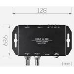 Конвертер Yuan 2 × HDMI to SDI