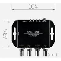Конверторы видеосигналов Конвертер Yuan 2 × SDI to HDMI