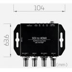 Конвертер Yuan 2 × SDI to HDMI
