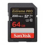Карта памяти SanDisk Extreme Pro SDXC UHS-I Class 3 V30 200/90 MB/s 64GB SDSDXXU-064G-GN4IN