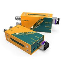Конверторы видеосигналов Волоконно-оптический удлинитель AVMATRIX FE1121 3G-SDI 20км 
