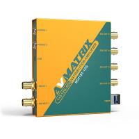 Конвертеры видеосигналов Усилитель-распределитель AVMATRIX SD1151 12G-SDI 1×5 с восстановлением тактовой частоты 