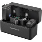 Радиосистема Saramonic Ultra 03 (TX+TX+RX) приёмник + 2 передатчика универсальная с петличками