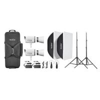 Комплект светодиодных осветителей Godox LITEMONS LA300R K2