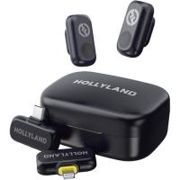 Радиосистема Hollyland LARK A1 Combo (Space Gray, with USB-C RX + Lightning RX + Charging Case)