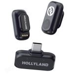 Радиосистема Hollyland LARK A1 Mini Duo (Space Gray, with USB-C RX