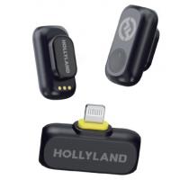 Радиосистема Hollyland LARK A1 Mini Duo (Space Gray, with Lightning RX)