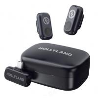 Радиосистема Hollyland LARK A1 Duo (Space Gray, with USB-C RX + Charging Case)