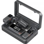 Радиосистема Saramonic Air-02 (TX+TX+RX) приёмник + 2 передатчика универсальная c петличками 