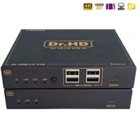 Комплект приемник-передатчик HDMI по IP /  Dr.HD EX 100 LIR KVM 4K