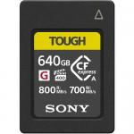 Карта памяти Sony CFexpress Type А 640GB R800/W700MB/s (CEA-G640T)